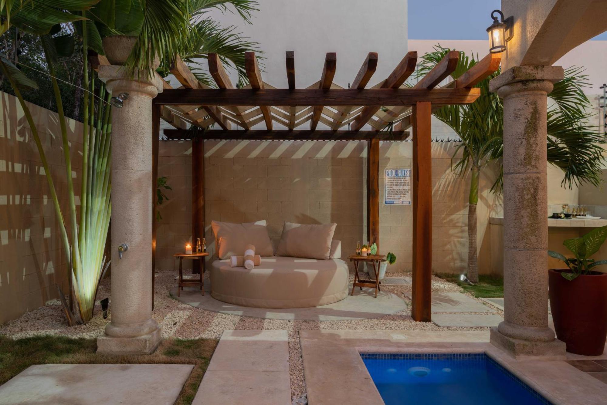 Tulum Stunning Villa For 10-Cabana-Private Pool-Parking ภายนอก รูปภาพ