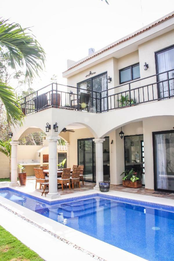 Tulum Stunning Villa For 10-Cabana-Private Pool-Parking ภายนอก รูปภาพ